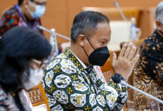 Industry Minister Agus Gumiwang participates in a work meeting with House of Representatives Commission VI on June 2, 2021.