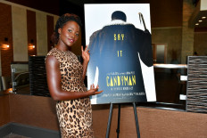 Lupita Nyong'o hosts as Universal Pictures, Metro Goldwyn Mayer Picture and Monkeypaw present a special screening of CANDYMAN at CMX CineBistro Peachtree Corners on August 15, 2021 in Peachtree Corners, Georgia. 