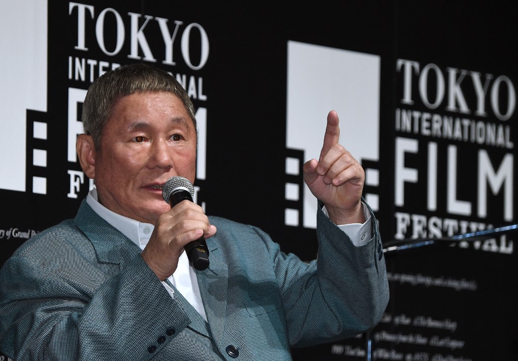 Vehicle carrying famed Japanese director Takeshi Kitano attacked with ...