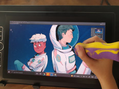 Influences: Many foreign comics inspired Jacinta and Jessica to create a fantasy unlike any other with 'Lunar Boy'.