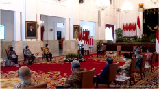 President Joko "Jokowi" Widodo tells the press on Sept. 15, 2021 that COVID-19 is under control in most parts of the country.