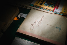 Piece of history: A draft of 'This Earth of Mankind'. (JP/Ivan Darski)
