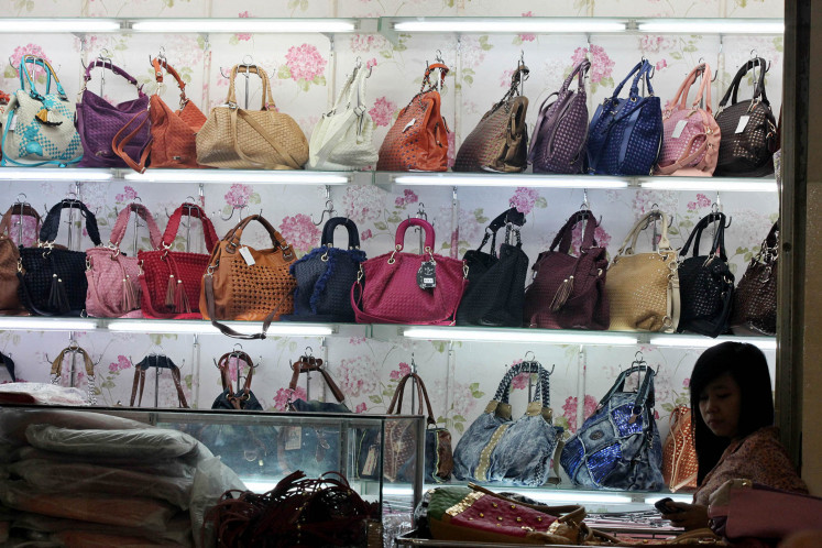 Good sales: Counterfeit goods persist in Indonesia.