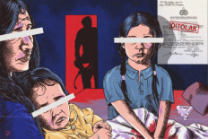 Abandoned: An illustration of sexual abuse allegations in East Luwu, South Sulawesi. (Project Multatuli/Muhammad Nauval Firdaus - under Creative Commons BY-NC-ND 2.0 license)