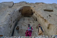 Taliban now guard site of Bamiyan Buddhas they destroyed