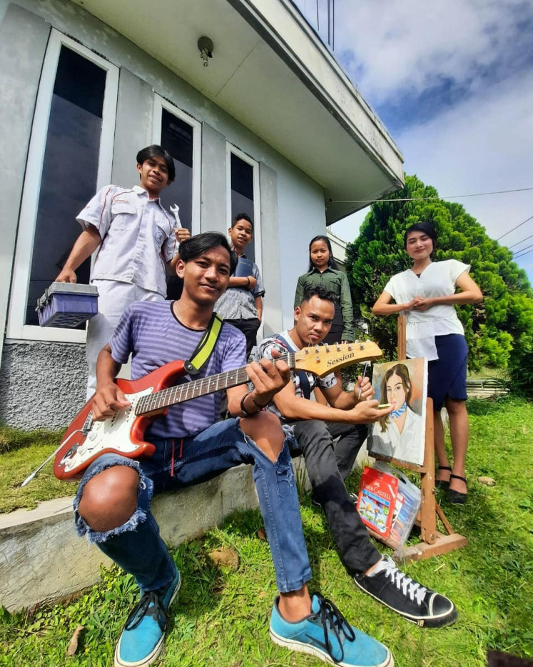 Giving back: Pondok Penuai was Samuel's way of giving back. (Personal collection)