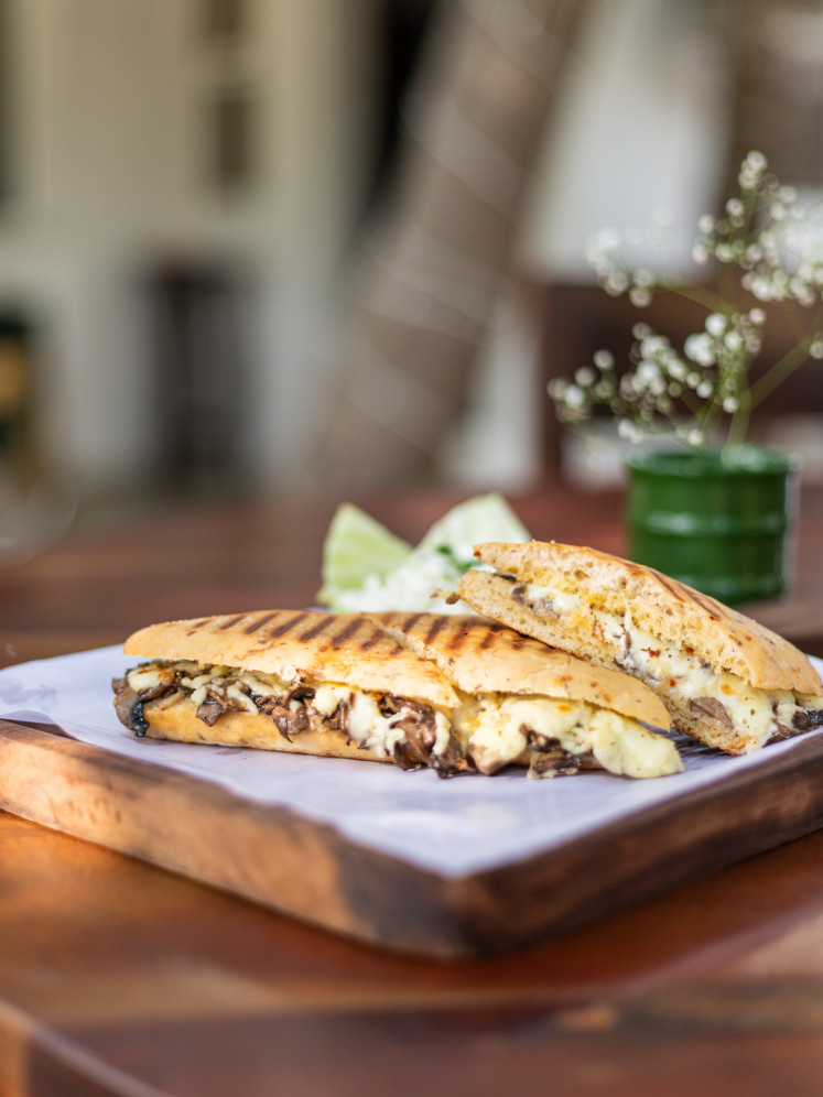 The right stuff: Burgers and sandwiches have become more popular in Indonesia in recent years. (Unsplash/Jay Gajjar)