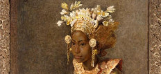 Local beauty: "Ni Sadri, Legong Klandis" 1938  - WG Hofker Oil on Canvas. 92 x 66.5 cm. (Courtesy of Zeeuws Veilinghuis – Zeeland Auctioneers The Netherlands.)
