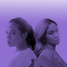 Independent mind: Neonomora (left) and Monica Karina. Their single "I Am a Queen" talks about being strong, independent and powerful (Courtesy of Vurplay)