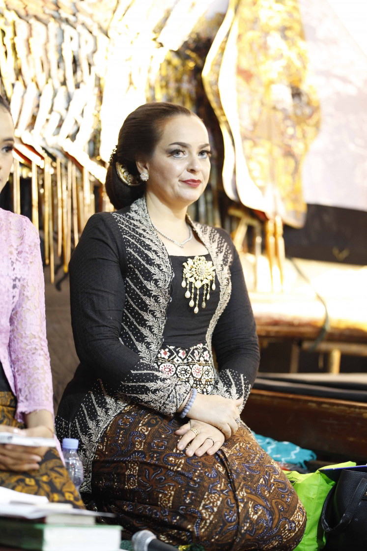 Global appeal: Agnes went to Indonesia for her cultural anthropology studies and fell in love with Javanese culture. (Courtesy of Agnes Serfozo)
