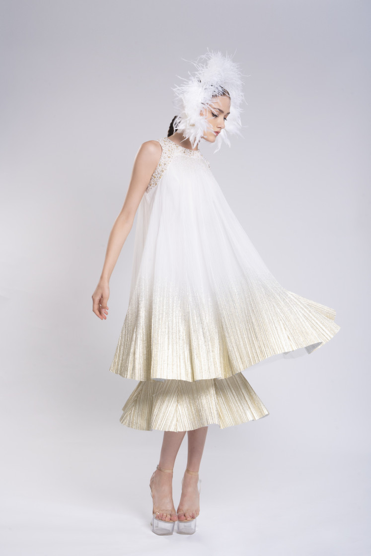 Playful: The brand stays faithful to feminine looks whilst still trying to capture the playful personalities of fairies. (Courtesy of Sebastian Gunawan)