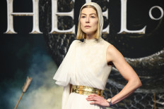 Cast member Rosamund Pike attends the world premiere of the Amazon series 