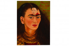 Frida Kahlo's self portrait "Diego y yo" sets an auction record when sold to anonymous party for US$34.9 million.