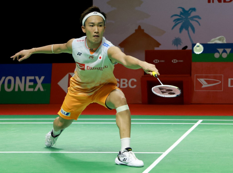 Struggling Momota exits Indonesia Masters at first hurdle - The Jakarta Post