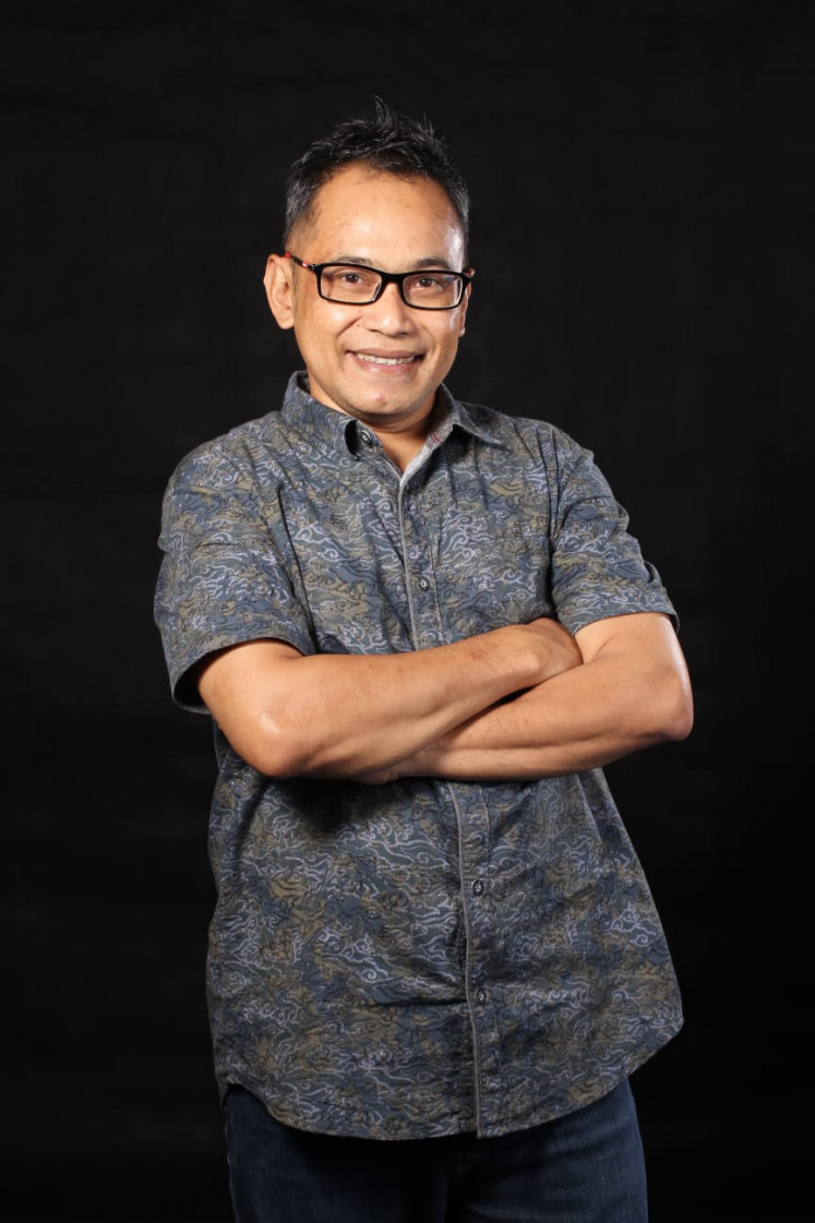 Inspiration: Muhammad Sulhan, a lecturer at Media and Communications study program the Gadjah Mada University (UGM) in Yogyakarta. One of his students, Prasakti Ramadhana Fahadi, is now a colleague. (Courtesy of Muhammad Sulhan)
