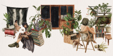 Green fingers: a conversation with leaf-loving painter Bambang Nurdiansyah