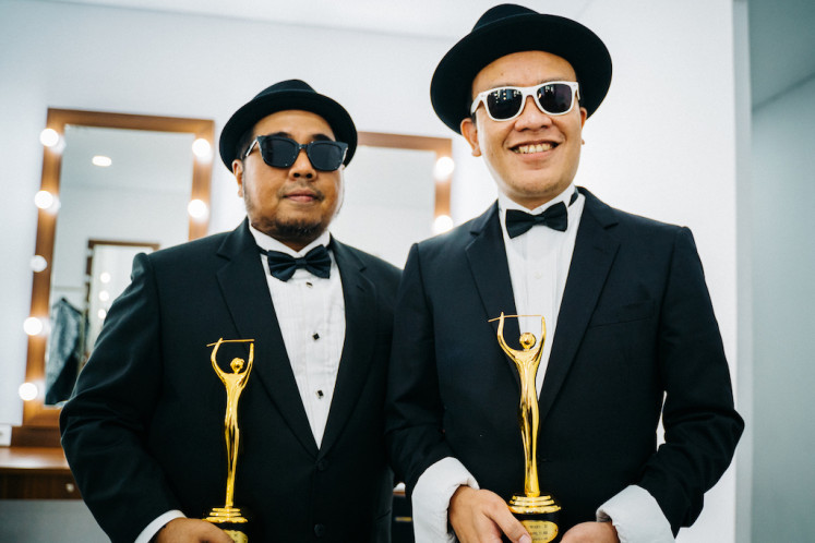 Validation: Diskoria won two AMI Awards this year for their disco anthem C.H.R.I.S.Y.E. which featured Laleilmanino and Eva Celia (Photo Courtesy of Suara Disko).