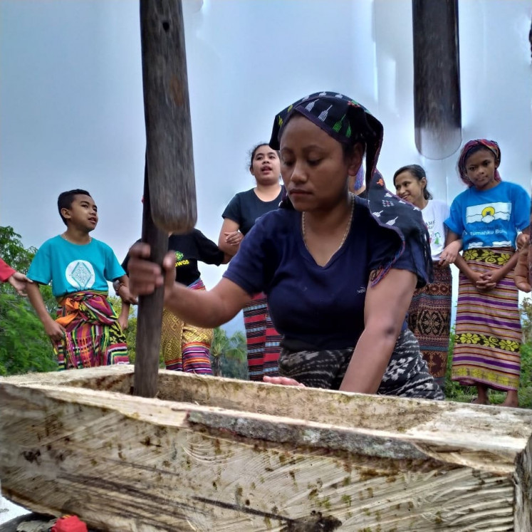 Trailblazer: Housewife-turned-culinary trailblazer. Mama Fun, real name Marlinda Nau, is at the forefront of archiving and developing Mollo cuisine (Courtesy of Lakoat Kujawas)
