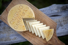View of Garrafao cheese in Alagoa, southern region of Minas Gerais, Brazil, on December 1, 2021.