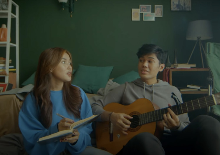 Music struggles: The music video for Meant 2 Be was directed by Senry Alvin with the story dubbed as 'Dream of the Broken'. (Courtesy of Musica Studios)