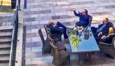 The Guardian publishes photo of Boris Johnson at alleged garden gathering