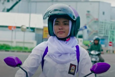 Promising: Arawinda Kirana in the critically acclaimed movie 'Yuni'. (Courtesy of Starvision)