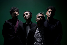 Big return: The Brandals (from left) bassist Radhit Syaharzam, vocalist Eka Annash, drummer Firman Zaenudin and guitarist PM Mulyadi. (Courtesy of The Brandals)