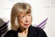 Joan Didion attends The American Theatre Wing's 2012 Annual Gala at The Plaza Hotel on September 24, 2012 in New York City. 
