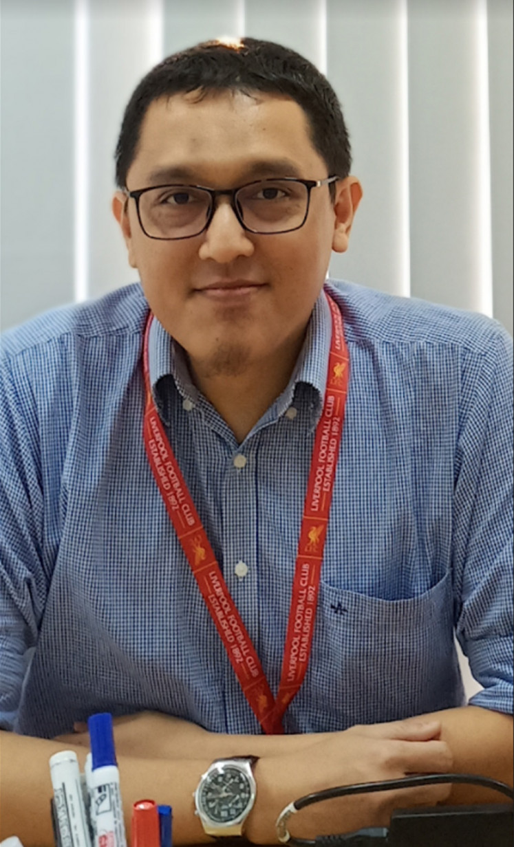 Encouraging words: Rangga Primanto intends to use his LinkedIn profile to share his personal experiences in dealing with the workforce, (Courtesy of Rangga Primanto)