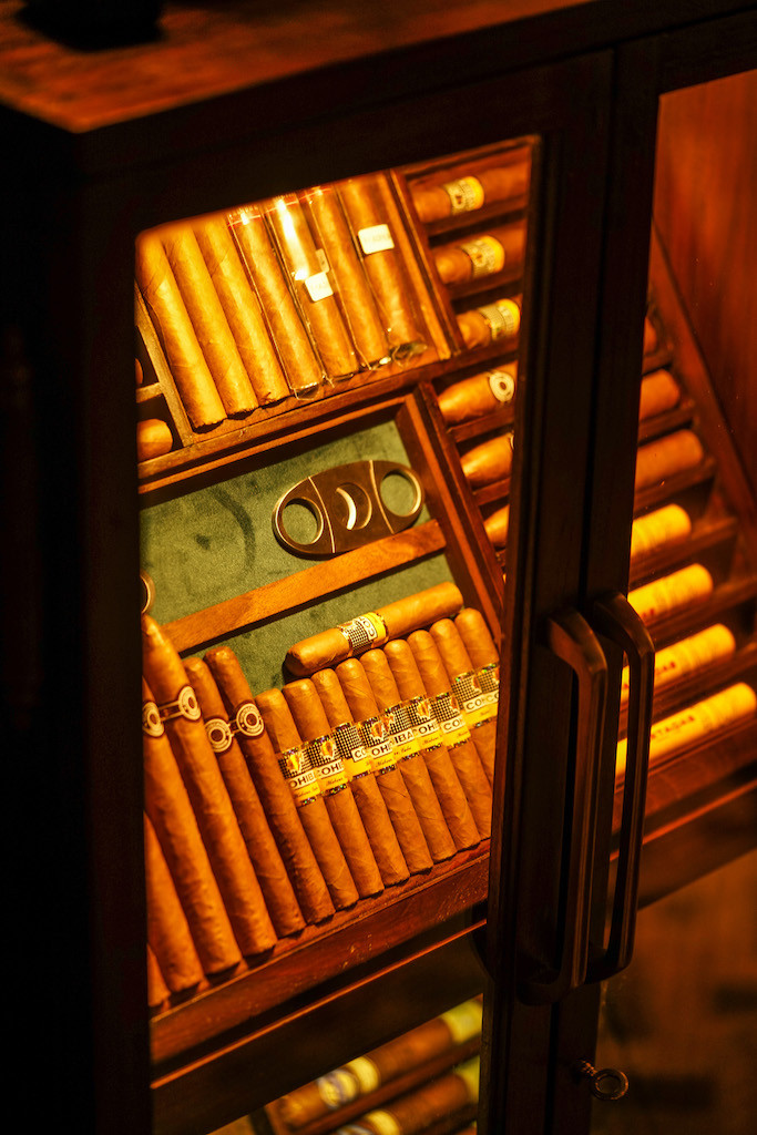 Cigars: The Cocktail Club also offers a vast selection of cigars (Photo Courtesy of The Cocktail Club)