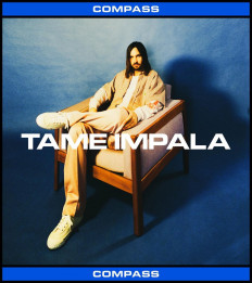 Big name: Kevin Parker, the man behind the Australian one-man band Tame Impala, is pictured for a collaboration with Indonesian shoe brand Compass®. (Instagram/Courtesy of Compass®)