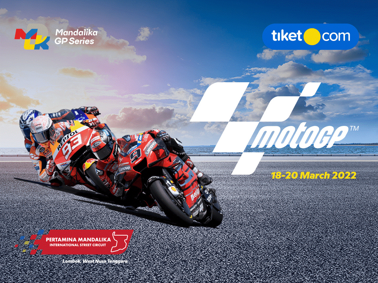 MotoGP Mandalika tickets now available at tiket - Inforial