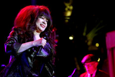 Legendary: Singer Ronnie Spector performs onstage during the 2017 NAMM Show at the Anaheim Convention Center on Jan. 21, 2017 in Anaheim, California.