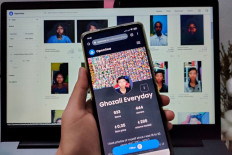 Pricey selfies: Ghozali's OpeanSea Page. (Kompas.com/Galuh Putri Riyanto)