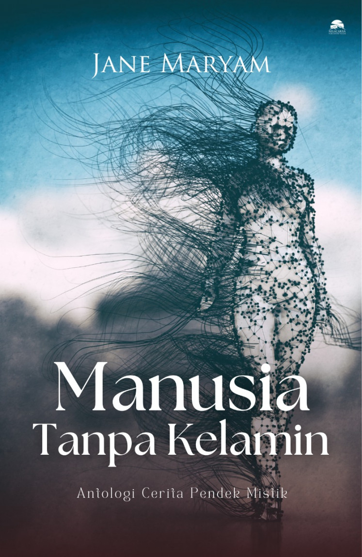 The cover:  Written by Jane Maryam, Manusia Tanpa Kelamin (People Without Genitals) was launched on Nov. 21, 2021. (Personal Collection/Courtesy of Nilacakra)