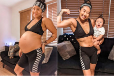 ONE Women’s atomweight world champion Angela Lee shares her body transformation from being pregnant to a conditioned fighter.