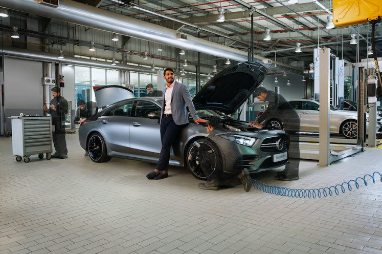 Ready to roll?: Long period of immobility can deteriorate the condition of any car and regular checkups are necessary. (Personal Collection/Courtesy of Mercedes-Benz Indonesia)