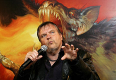 (FILES) This file photo taken on September 4, 2006 shows US singer Marvin Lee Aday, popularly known as "Meat Loaf", gesturing as he speaks during a press conference in Hong Kong. US singer and actor Meat Loaf, famous for his "Bat Out of Hell" album, has died aged 74, according to a statement on January 21, 2022.