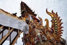  Bali bids King Pemecutan goodbye in grand cremation ceremony 