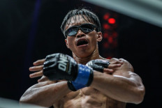 Indonesian mixed martial artist “The Terminator” Sunoto. 