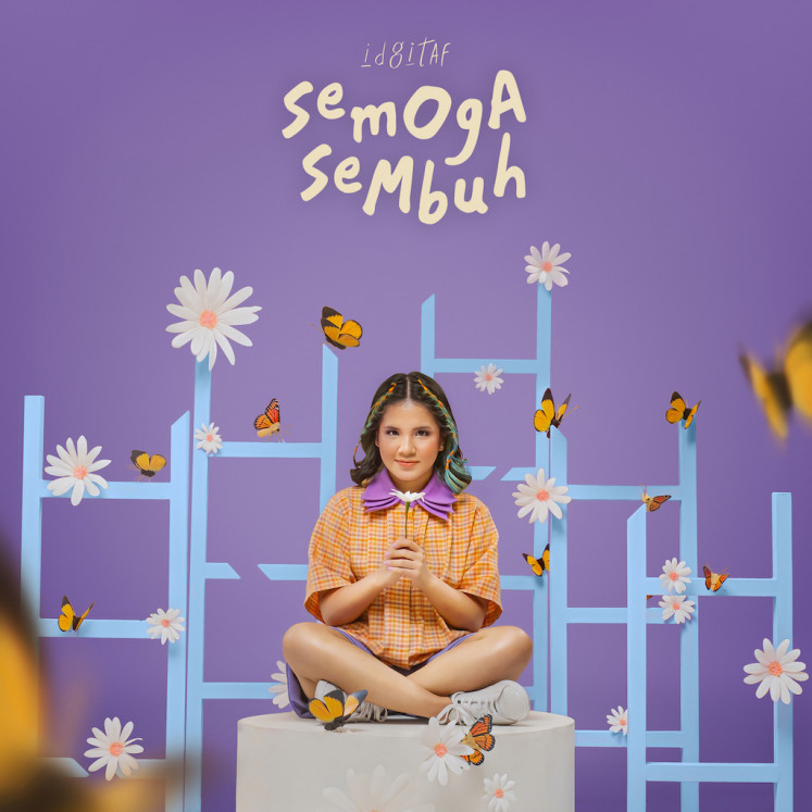 Get well soon: Singer-songwriter Idgitaf drops her debut EP 'Semoga Sembuh' on Jan. 21. (Courtesy of Idgitaf Musik)