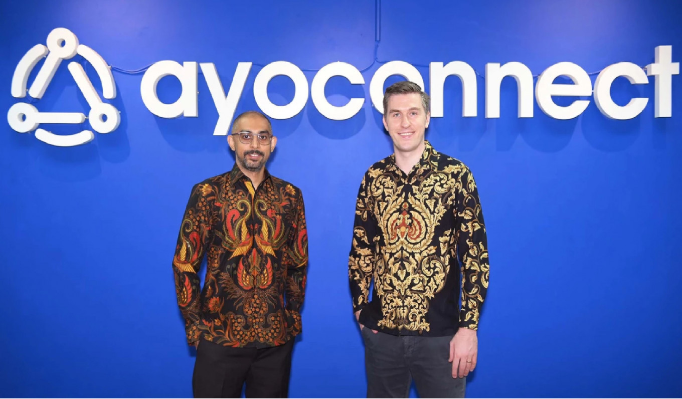Ayoconnect founder and COO Chiragh Kirpalani (left) and cofounder and CEO Jakob Rost.