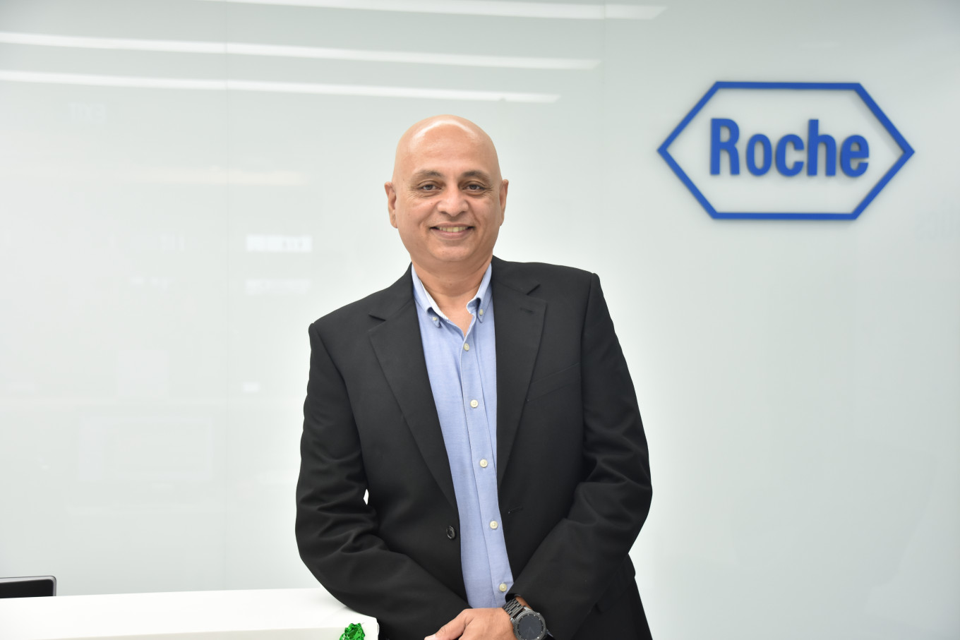Ahmed Hassan, director and country manager at Roche Diagnostics Indonesia