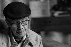 Legendary author: Sapardi Djoko Damono, one of the country's most beloved poets, redefined the Indonesian love story with his literary output. (Kompas.com/Courtesy of Gramedia)