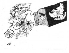 A glimpse of a police state