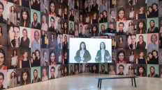 Nod to legacy: A fusion of visual and aural projects are on display in Jennie C. Jones: Dynamics, a solo exhibit that runs until May 2, 2022 at the Solomon R. Guggenheim Museum in New York. (www.guggenheim.org)