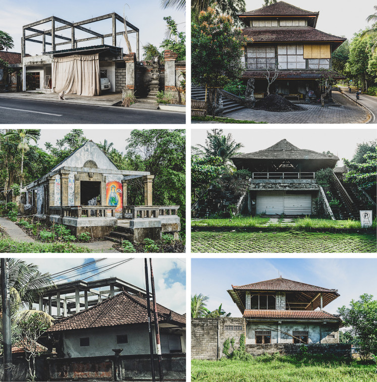 Inspiration: Fascinated by the ghostly buildings that litter Bali, architect Ran Ben-Shaya met designer Eva Natasa and came up with Project Etere (PE), which introduces a fresh and potentially far-reaching experimental model.  (Courtesy of Project Etere & Evelyn Pritt)