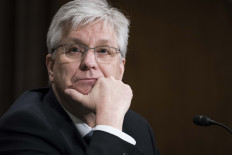 Christopher Waller testifies before a Senate committee during a hearing on his nomination to be a member-designate on the Federal Reserve Board of Governors in Washington, DC, on Feb. 13, 2020.
