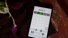 Ever evolving: 'Katla', the Indonesian-language version of Wordle developed by Fatih Katlifa, follows the original game, prompting players to guess the five-letter word of the day in six attempts. Fatih is now developing a real-time multiplayer mode for launching "soon".  (JP/Vania Evan)