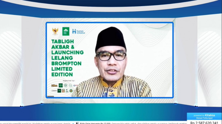 Indonesian Ambassador to the United Kingdom Desra Percaya in his opening remarks.